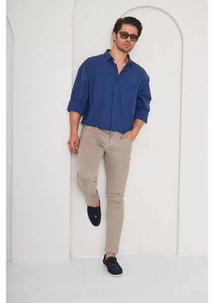 Hakiki Süet Erkek Tokalı Loafer 500910