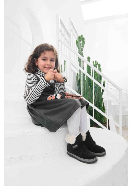 İçi Kürklü Cırtlı Çocuk Botu 186068 fırsatları