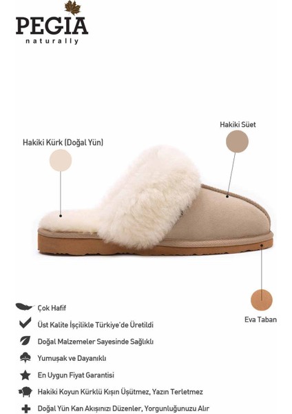 Kürklü Kadın Ev Terliği 191202 fiyatları