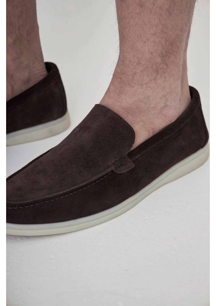 Hakiki Süet Erkek Düz Loafer 500911 indirimleri