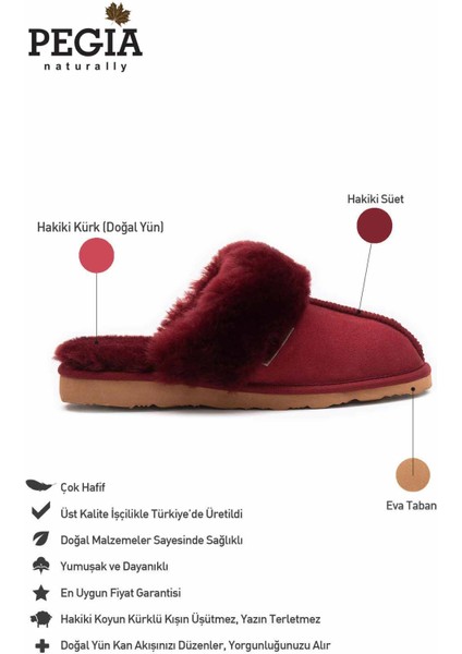 Kürklü Kadın Ev Terliği 191202 fiyatları