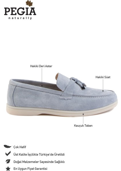 Hakiki Süet Erkek Tokalı Loafer 500910