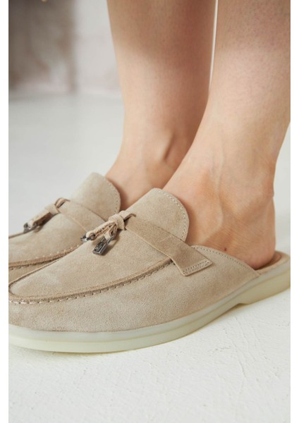 Hakiki Süet Kadın Tokalı Terlik 700912 fırsatları