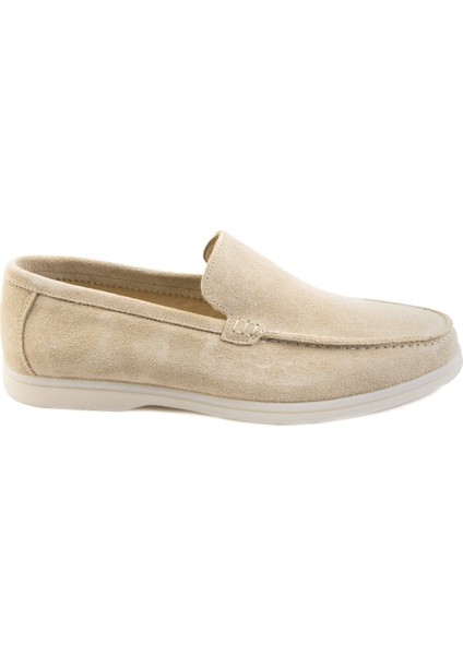 Hakiki Süet Erkek Düz Loafer 500911