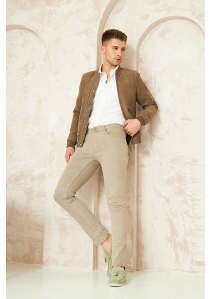 Hakiki Süet Erkek Tokalı Loafer 500910