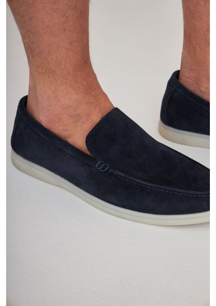 Hakiki Süet Erkek Düz Loafer 500911 indirimleri