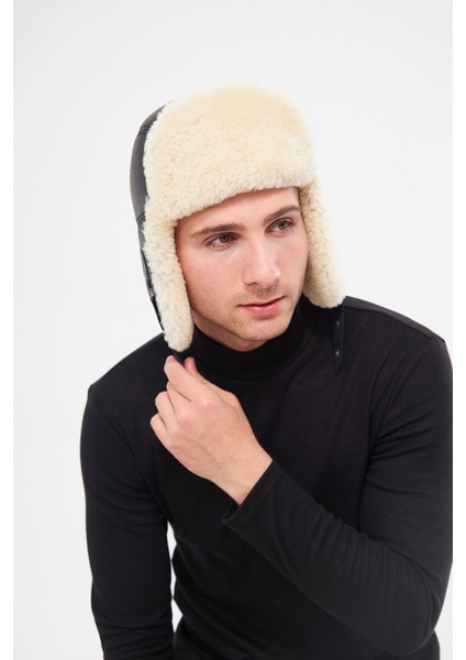 Hakiki Kürklü Unisex Şapka 23SP01 fiyatları