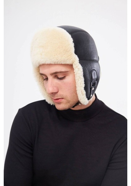 Hakiki Kürklü Unisex Şapka 23SP01 fırsatları