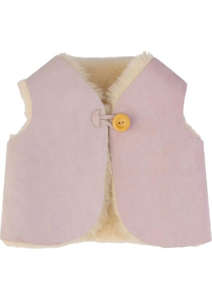 Hakiki Kürklü Bebek Yeleği BBY001
