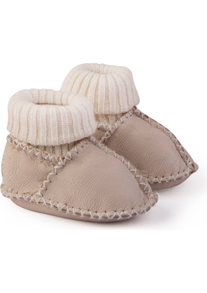 Kürklü Çoraplı Bebek Patiği 141208