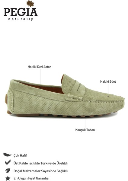 Hakiki Süet Erkek Loafer 500907