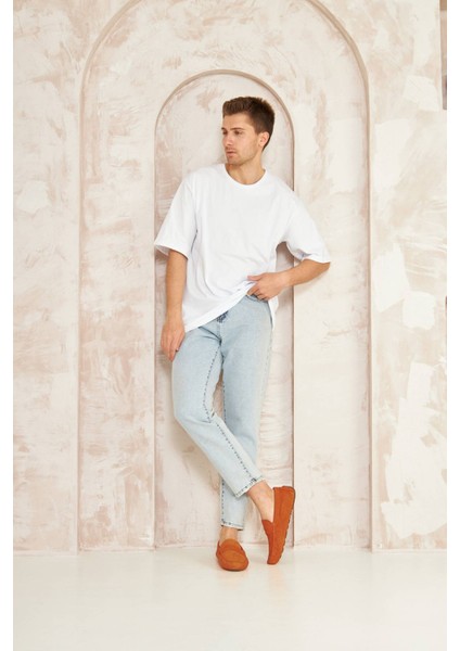 Hakiki Süet Erkek Loafer Ayakkabı 500901