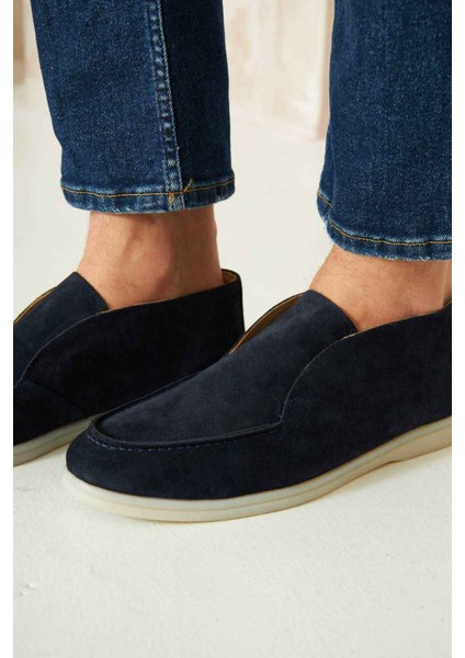 Hakiki Süet Erkek Loafer Bot 500912
