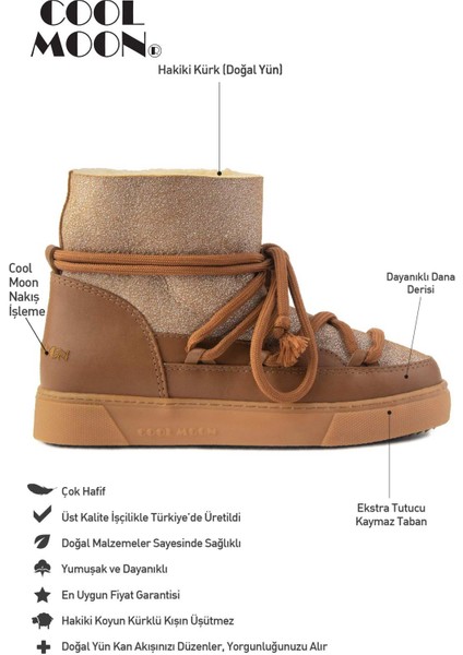 Hakiki Kürklü Kadın Sneaker 355074 fiyatları
