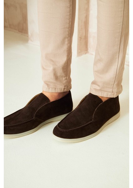 Hakiki Süet Erkek Loafer Bot 500912
