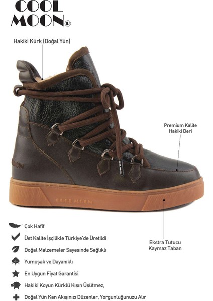 Kürklü Bayan Sneaker Bot 365051