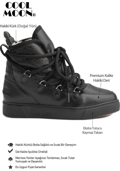 Kürklü Bayan Sneaker Bot 365051