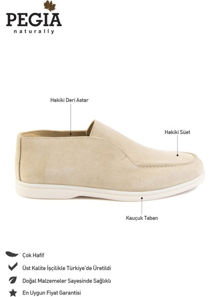Hakiki Süet Erkek Loafer Bot 500912