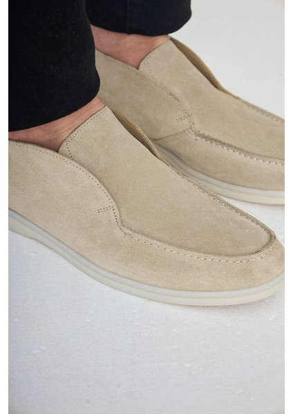 Hakiki Süet Erkek Loafer Bot 500912