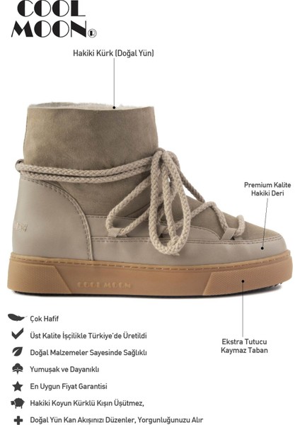 Hakiki Içi Kürk Bayan Sneaker 355050 fiyatları