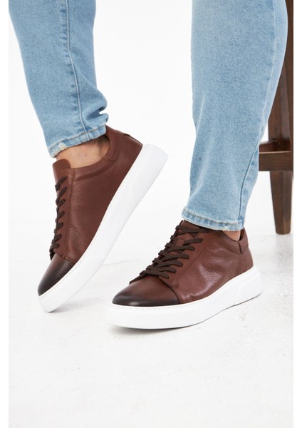Deri Erkek Sneakers Ayakkabı 500960