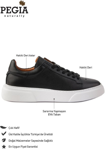 Deri Erkek Sneakers Ayakkabı 500960 fiyatları