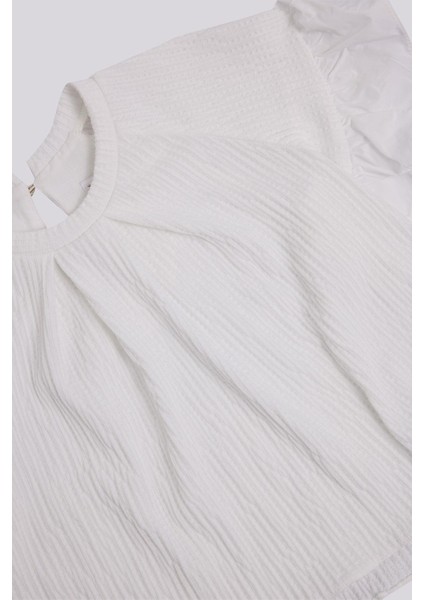 Bg Store Kız Çocuk Beyaz Bluz modelleri