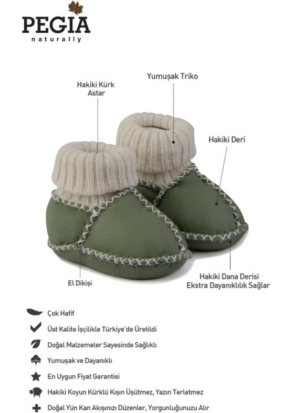 Kürklü Çoraplı Bebek Patiği 141206 fiyatları