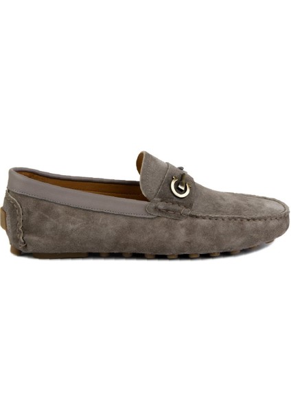 Hakiki Süet Erkek Tokalı Loafer 500909