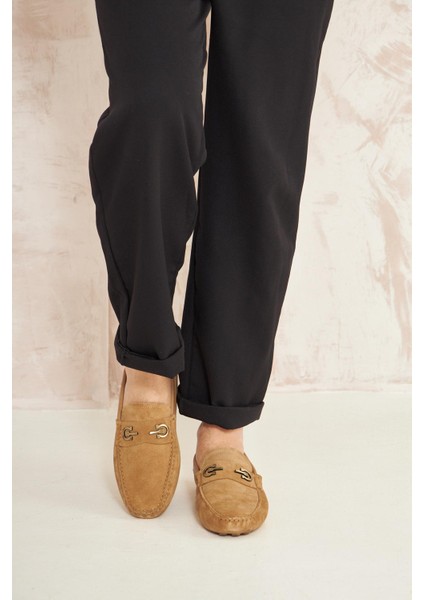 Hakiki Süet Erkek Tokalı Loafer 500909