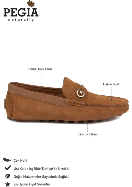 Hakiki Süet Erkek Tokalı Loafer 500909 fiyatları