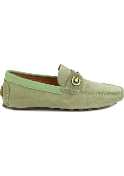 Hakiki Süet Erkek Tokalı Loafer 500909