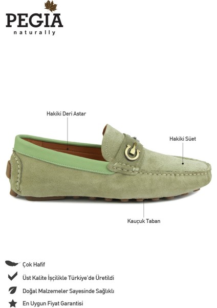 Hakiki Süet Erkek Tokalı Loafer 500909