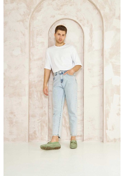 Hakiki Süet Erkek Tokalı Loafer 500909