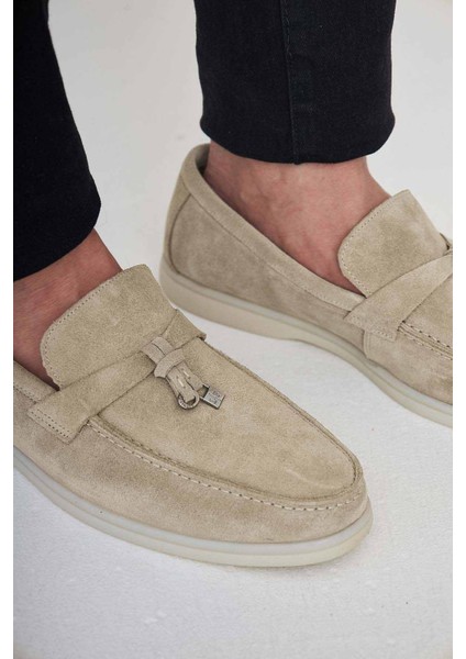 Hakiki Süet Erkek Tokalı Loafer 500910 fırsatları