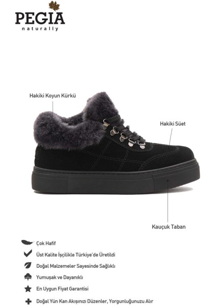 İçi Kürklü Bağcıklı Kadın Sneaker 191350 fiyatları