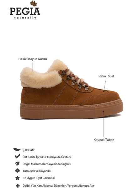 İçi Kürklü Bağcıklı Kadın Sneaker 191350 fiyatları