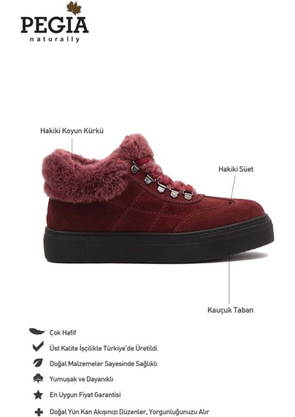 İçi Kürklü Bağcıklı Kadın Sneaker 191350 fiyatları