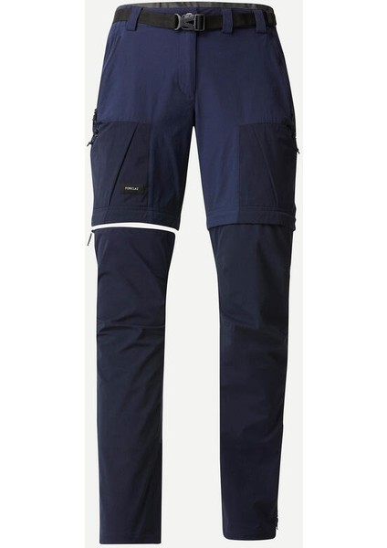 Forclaz Kadın Modüler Outdoor Trekking Pantolonu - Mavi - Mt500
