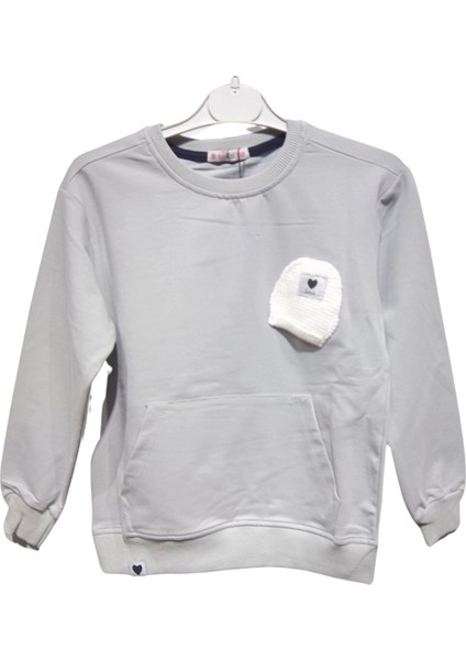 Triko Bereli Kanguru Cepli Sweatshırt