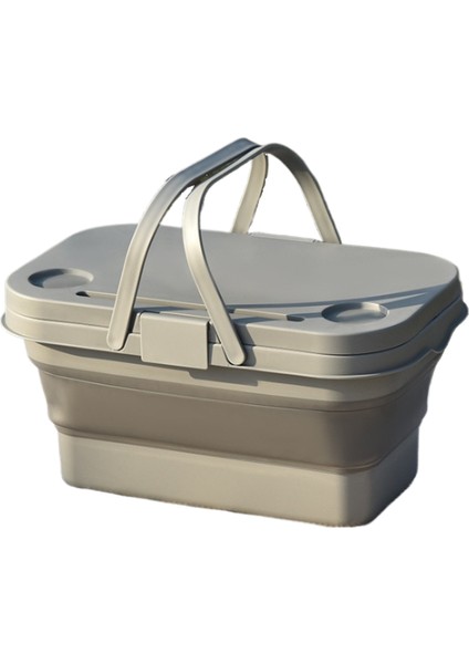 Açık Piknik Taşınabilir El Tipi Çok Fonksiyonlu Katlanabilir Saklama Çantası (Yurt Dışından)