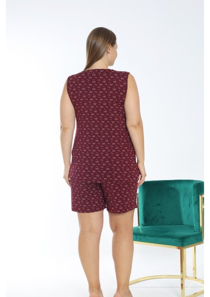 Kadın Askılı Esnek Viskon Büyük Beden Alt Üst Gecelik Takımı fırsatları