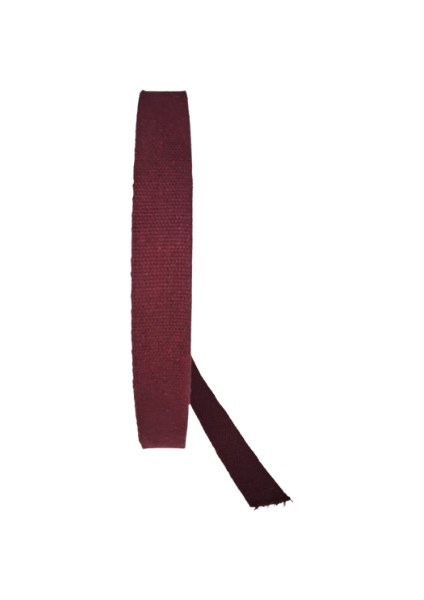 Dar Dokuma Bordo 4 cm x 10 mt Pamuklu Kolon Kayış