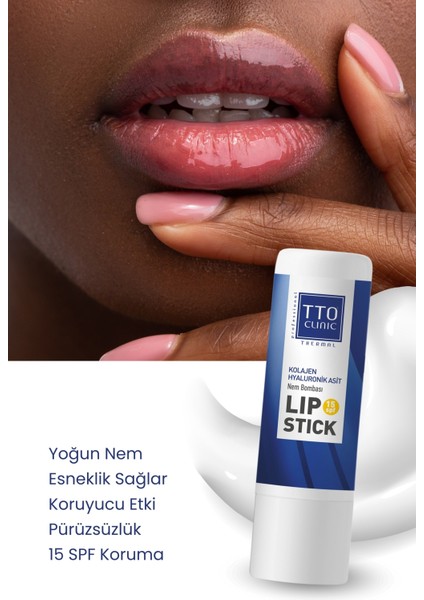 Clınıc Lip Stick - Kolajen & Hyaluronik Asit 15 Spf modelleri
