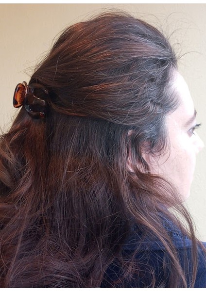 Kahverengi Leopar Desenli Mandal Toka