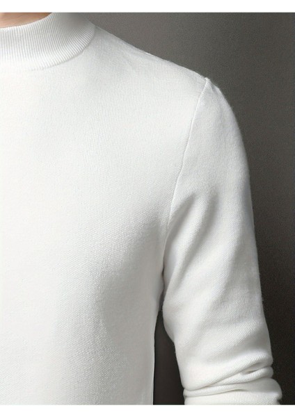 Slim Fit Yarım Balıkçı Yaka Triko Kazak fiyatları