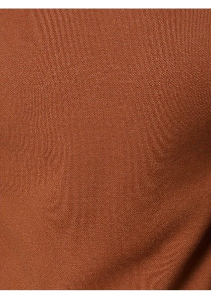 Slim Fit Yarım Balıkçı Yaka Triko Kazak