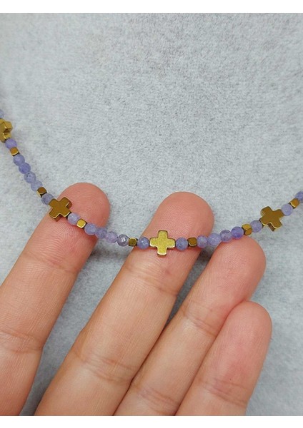 Dream Serisi Tanzanit Taşı 3mm Kolye (45944) modelleri