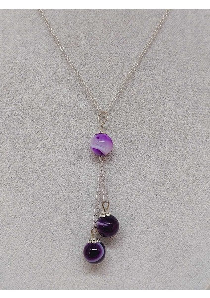 Akik Taşı Zincirli Kolye (23585) indirimleri