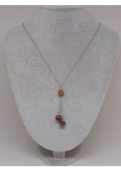 Rodonit Taşı Zincirli Kolye (36030) fiyatları